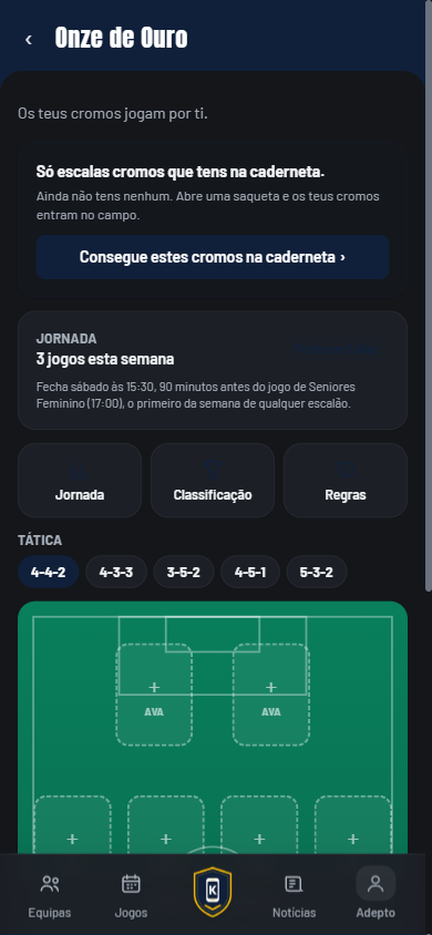 Fantasy Onze de Ouro Klubea FC
